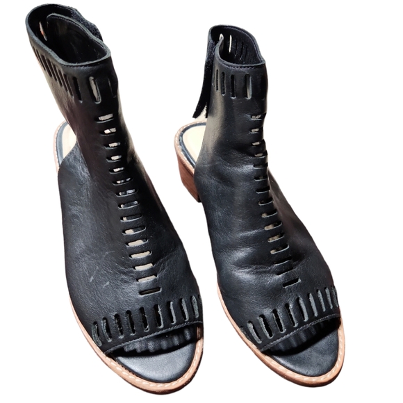 Loeffler Randall Shoes - Loeffler Randall Mercy Peep Toe Boot Size 8B